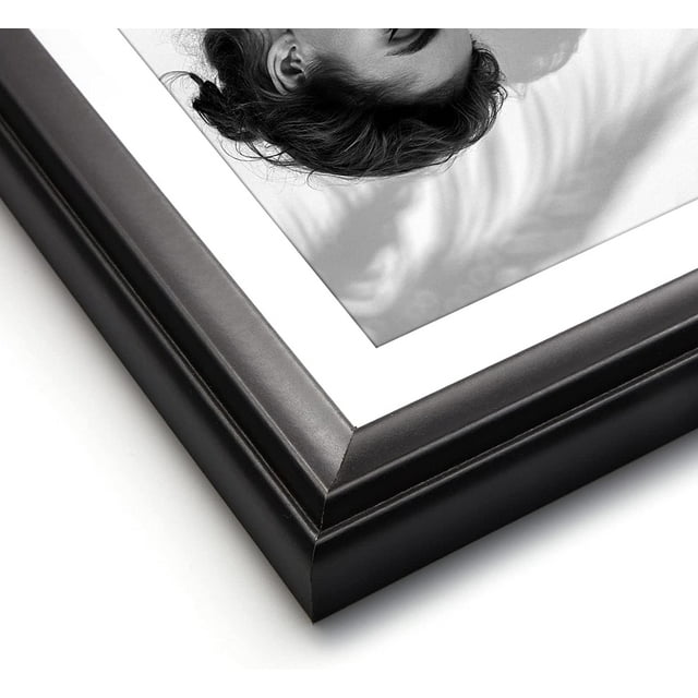 Metronic Picture Frames 8x10 Set of 6, Poster Frame for Home Decor,Black